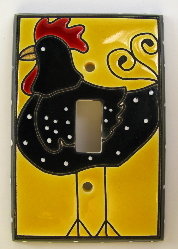 Funky Chicken Switch Plate